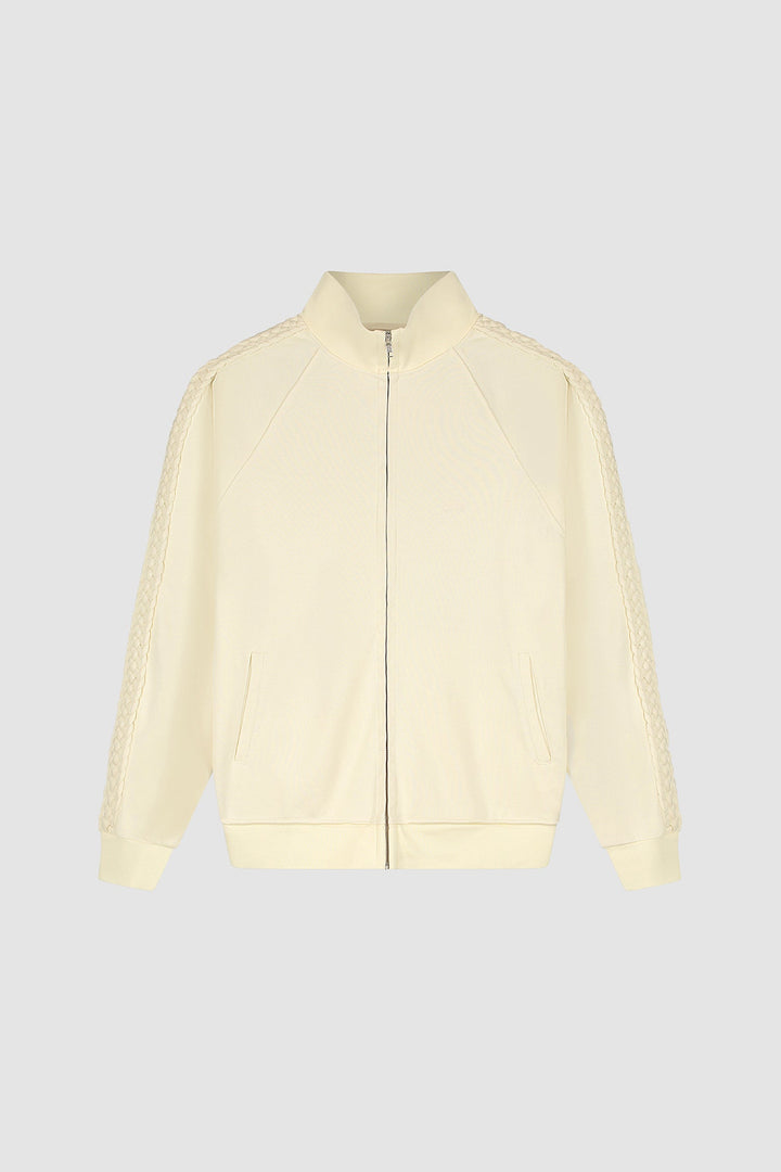 Braided-band jacket - Cream