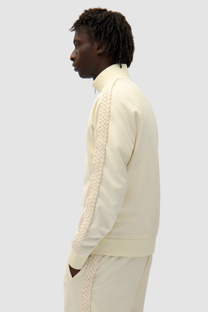 Braided-band jacket - Cream