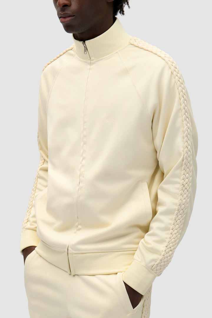 Braided-band jacket - Cream